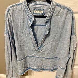 FREE PEOPLE Jean Shirt